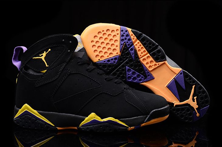 Nike Air Jordan 7 Kobe Bryant Lakers Away PE Shoes